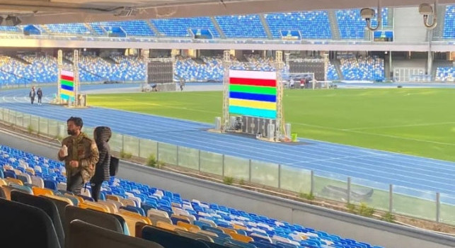 Disastro impianto audio al Maradona, flop festa Scudetto e premiazione a rischio: non si sente nulla allo stadio!