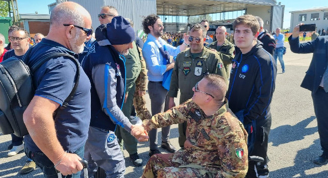 Il Ten Col Gianfranco Paglia: Ho parlato con Spalletti, ha dimostrato di avere l'umiltà del vincente | FOTO