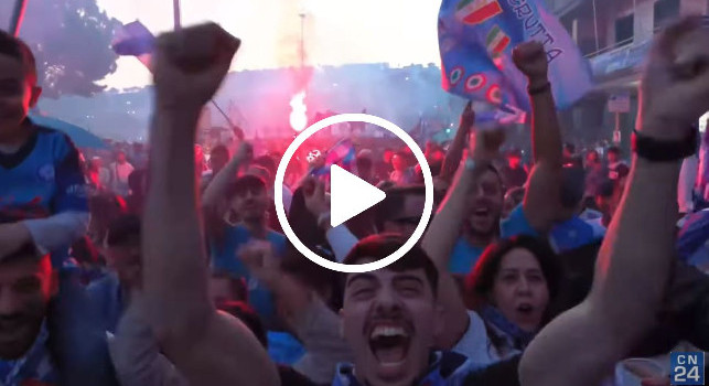 Festa scudetto Napoli Fiorentina