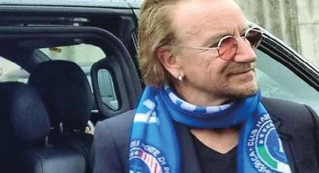 Bono Vox in concerto al San Carlo: Forza Napoli, siete i campioni