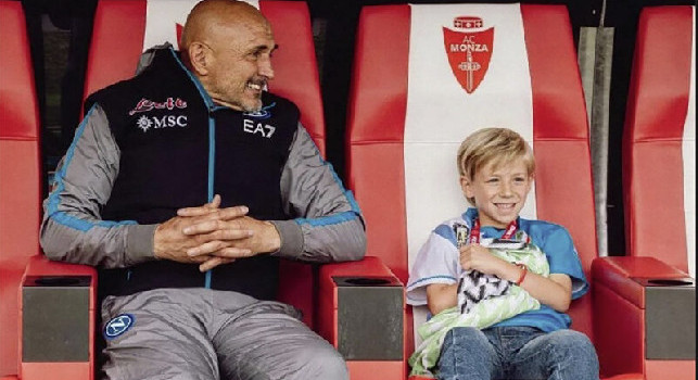 Spalletti portami in panchina, il piccolo Daniele in campo, il papà: E' stato emozionante, vi racconto cosa è accaduto