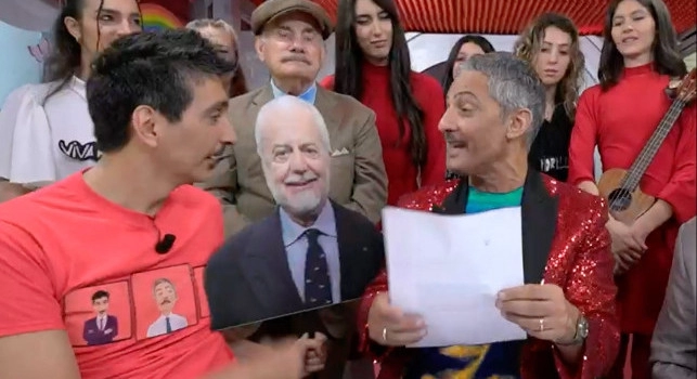 Fiorello svela: Ho incontrato De Laurentiis, mi ha detto che uno di questi giorni ci fa una sorpresa