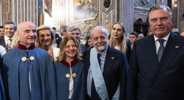 De Laurentiis diventa Cavaliere, la motivazione dell'Ordine Costantiniano di San Giorgio