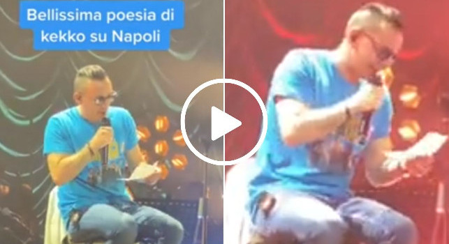 Napoli Campione d'Italia, la splendida poesia di Kekko dei Modà | VIDEO