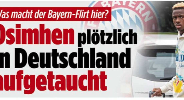 Osimhen Bayern Monaco