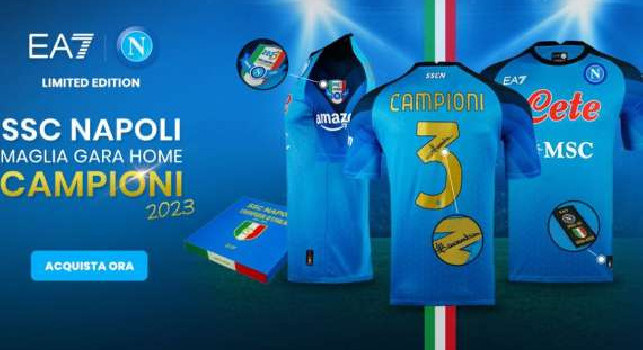 Maglia Napoli scudetto