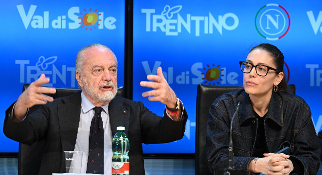 De Laurentiis: Chiamai mia figlia che faceva la psicologa: sapete quanto abbiamo incassato il primo giorno delle nuove maglie?