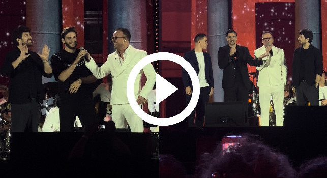 Concerto Gigi D'Alessio, Kvaratskhelia: Napoletani, numeri uno!, e Simeone-Raspadori: Ecco perché amiamo Napoli | VIDEO CN24