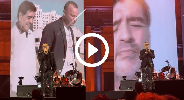 Si turnasse a nascere, Gigi D'Alessio e la dedica da brividi a Maradona | VIDEO CN24