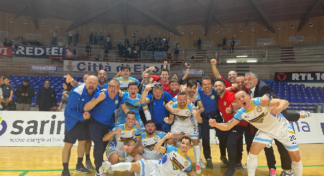 Napoli Futsal immenso: espugnata Eboli all'overtime nella prima semifinale scudetto! Capitan Perugino: Destino nelle nostre mani