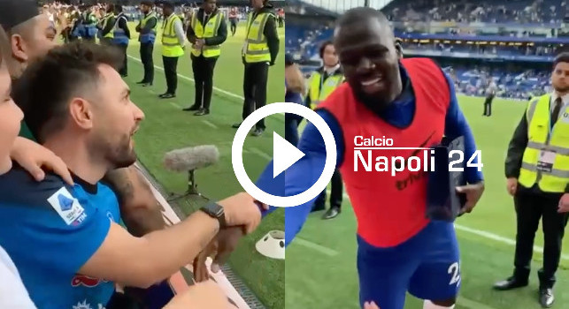 Torna a Napoli, la risposta di Koulibaly al tifoso partenopeo a Londra | VIDEO CN24