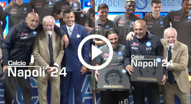 L'addio di Spalletti-De Laurentiis: l'abbraccio che chiude l'anno dello scudetto | VIDEO CN24