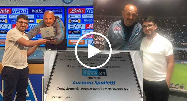 CalcioNapoli24 omaggia Spalletti