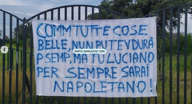 Striscione Spalletti