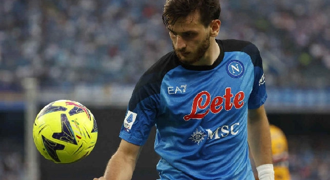 Cerchione: Adeguamento di contratto per Kvaratskhelia, un club di Premier su Lobotka