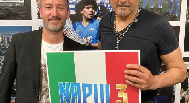 L'artista Sepe: Il volto di Diego per Spalletti: porterà via un pezzo di Napoli | FOTO