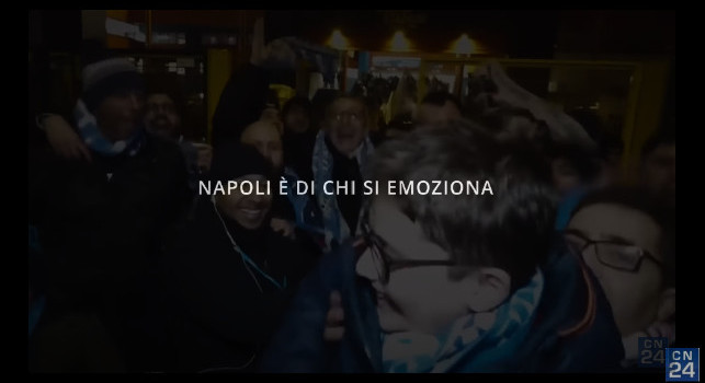 Napoli è di chi si emoziona: un anno insieme ai tifosi napoletani! | VIDEO