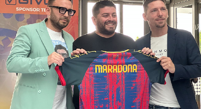 FC Pompei, la conferenza stampa di presentazione di Diego Armando Maradona Jr | VIDEO CN24