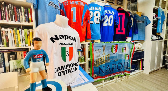 Museo del Calcio a Santa Maria di Castellabate: ripercorre la storia dei tre scudetti del Napoli | FOTO