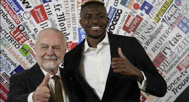 De Laurentiis e Osimhen