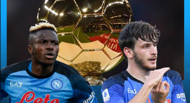 Classifica provvisoria Pallone d'Oro 2023: Kvaratskhelia e Osimhen presenti nella top 20! Le posizioni esatte