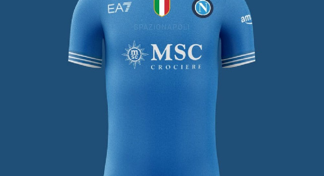 Nuova maglia SSC Napoli, Repubblica - Cambia il main sponsor, ma resta EA7: i dettagli