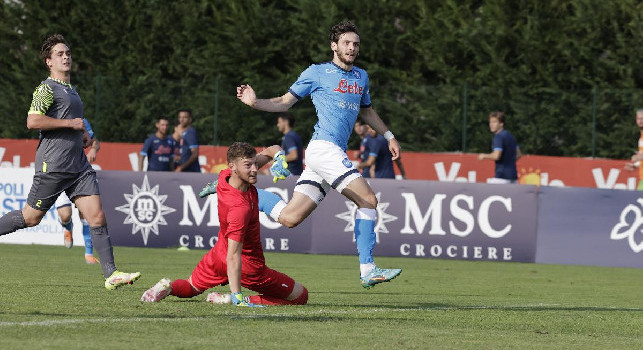 Anaune Val di Non, il ds Moratti: Impressionato da Kvara già l'anno scorso, ma non pensavo il Napoli vincesse lo scudetto! Sull'amichevole a Dimaro...