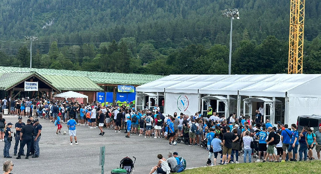 Dimaro, battuto ogni record di presenze! Attesi più di 200mila tifosi del Napoli