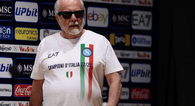 Champions League, De Laurentiis non sarà in Portogallo per Braga-Napoli: il motivo