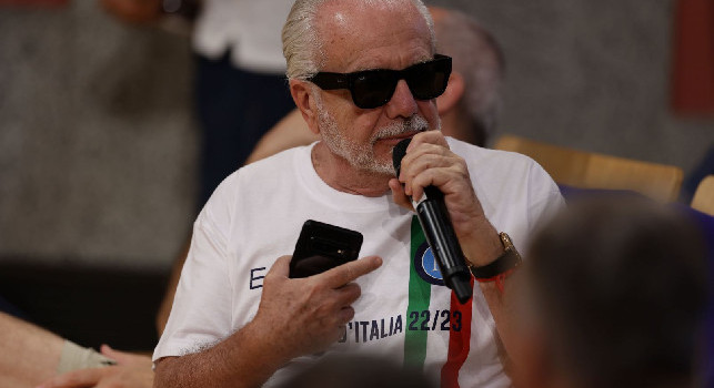 De Laurentiis a Dimaro, è un caso unico! Non lo fa nessun altro presidente in Italia