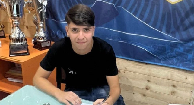 Colpo per l'Under 16 de Napoli: preso il giovane Favicchio | FOTO