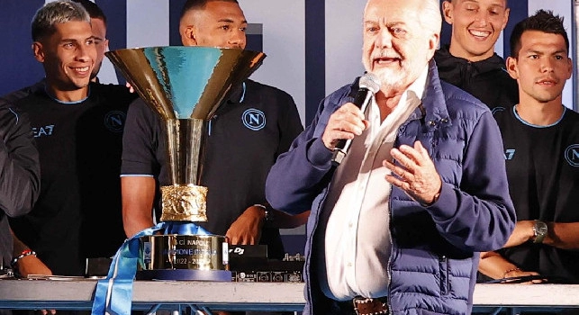 Schira: De Laurentiis ha già pronto il tweet per un annuncio di mercato in casa Napoli