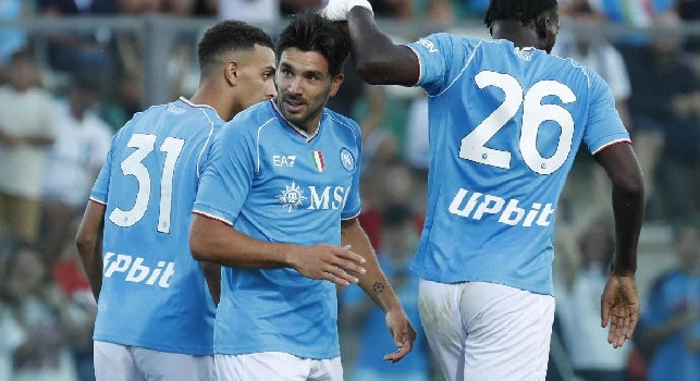 dove vedere Napoli Augsburg