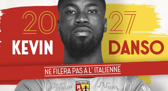 UFFICIALE - Clamoroso Lens, annunciato il rinnovo di Danso con sfottò al Napoli | VIDEO