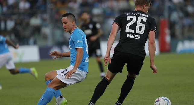 Raspadori dopo l'Augsburg: Partita intensa, l'entusiasmo dei tifosi ci dà tanta carica