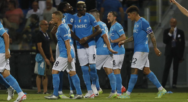 Serie A, risultati e classifica 1° giornata: riparte alla grande il Napoli, falsa partenza delle romane