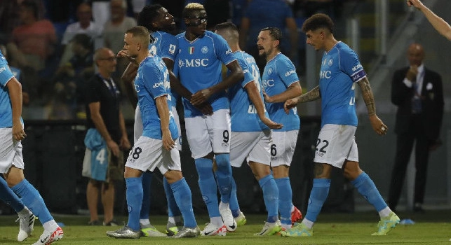 Serie A, risultati e classifica 1° giornata: riparte alla grande il Napoli, falsa partenza delle romane