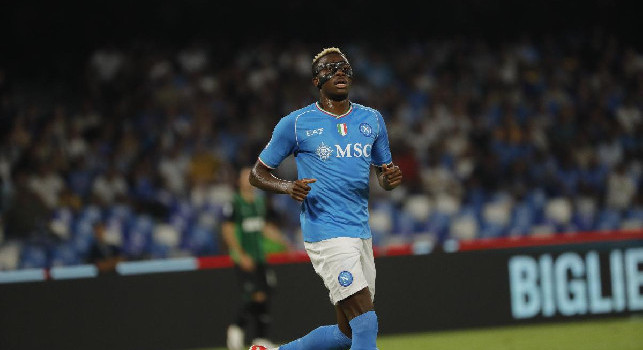 Napol-Lazio 0-0: terza palla gol per gli azzurri, Osimhen di testa sfiora la rete