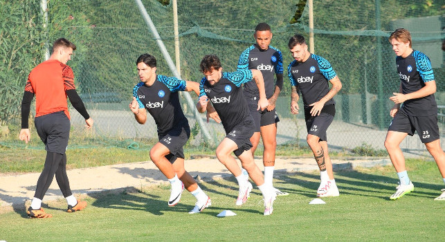 Allenamento Napoli