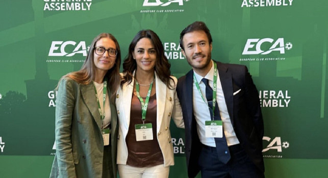 31ª edizione dell'Assemblea Generale ECA ad Atene: c'è Valentina De Laurentiis per la SSC Napoli