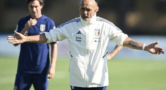Italia, Spalletti prova due moduli: Politano titolare contro la Germania?