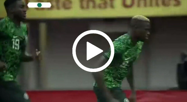 Nigeria-Sao Tome and Principe 6-0, Osimhen scatenato: è tripletta! | VIDEO