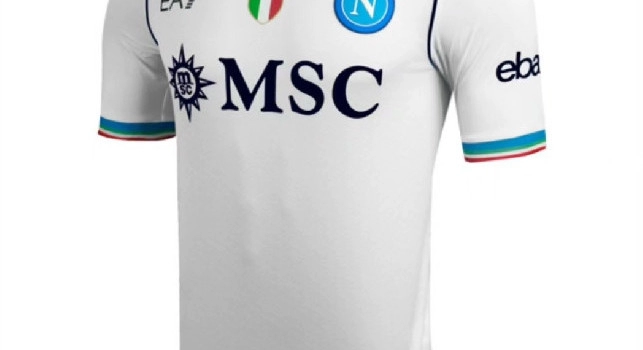 Maglia Champions Napoli 2024, in vendita su eBay! Novit&agrave; per la seconda maglia | FOTO