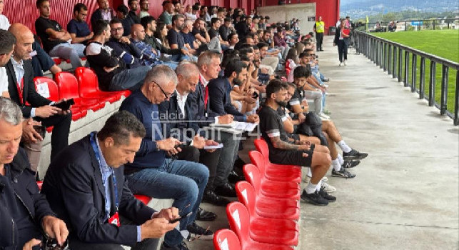 Youth League, Braga-Napoli: presenti Meluso, Micheli, Mantovani e Sinicropi in tribuna | FOTO CN24