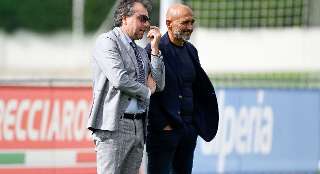 Spalletti ritrova Giuntoli, il ct dell'Italia ospite della Juventus alla Continassa | FOTO