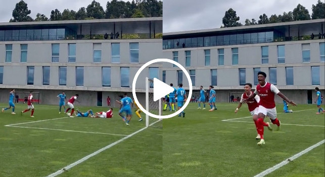Youth League, Braga-Napoli 1-0: ecco il gol vittoria di Noro | VIDEO