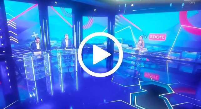 A Sky dimenticano totalmente il Napoli nelle gare giocate in Europa | VIDEO