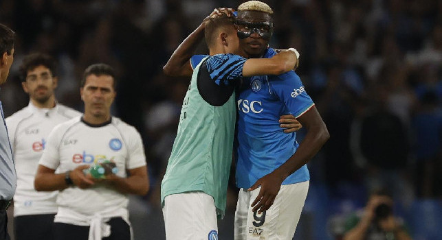 Lecce-Napoli 0-2: Osimhen raddoppia su assist di Kvara!