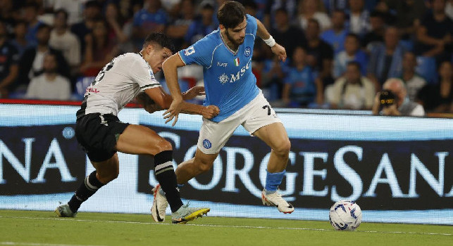 Napoli-Udinese 3-0: si sblocca Kvaratskhelia con una giocata di classe