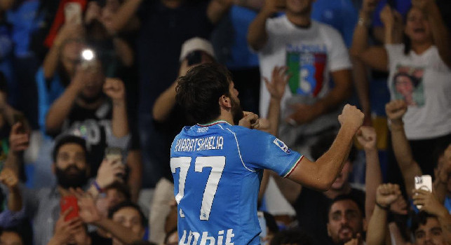 Lecce-Napoli, le dieci statistiche: Kvaratskhelia e Osimhen hanno due record come Messi e meglio di Haaland, Garcia può superare il primo Sarri